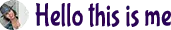 Logo hellothisisme.nl